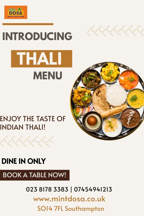 Desi Indian Thali Vegeterian Food (1)